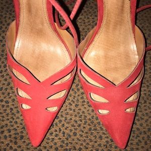 SCHULTZ RED PUMPS - Size 9